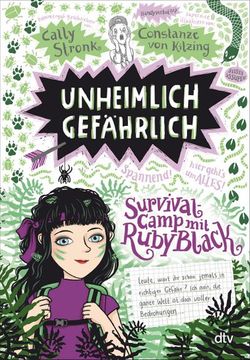 portada Unheimlich Gefährlich - Survivalcamp mit Ruby Black (en Alemán)