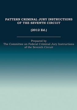 portada Pattern Criminal Jury Instructions of the Seventh Circuit (in English)