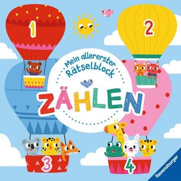 portada Ravensburger Mein Allererster Rätselblock - Zählen - Rätselblock für Kinder ab 3 Jahren (en Alemán)