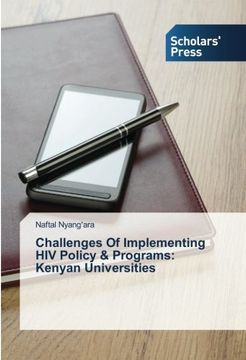 portada Challenges Of Implementing HIV Policy & Programs: Kenyan Universities