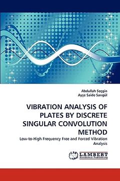 portada vibration analysis of plates by discrete singular convolution method (en Inglés)