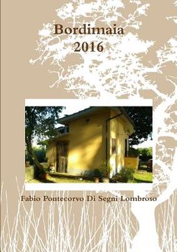portada Bordimaia: 2016 (en Italiano)