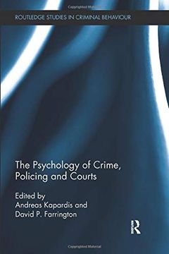 portada The Psychology of Crime, Policing and Courts (in English)