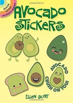 portada Avocado Stickers (Dover Little Activity Books Stickers) 