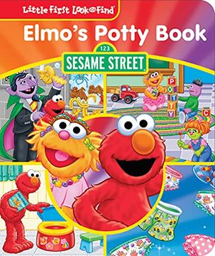 portada Sesame Street Elmo, Zoe, Count, and More! Elmos Potty Book Little First Look and Find Activity Book pi Kids (in English)
