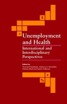portada Unemployment and Health: International and Interdisciplinary Perspectives (en Inglés)