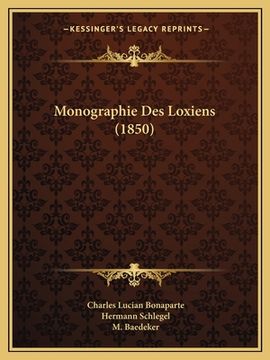 portada Monographie Des Loxiens (1850) (en Francés)
