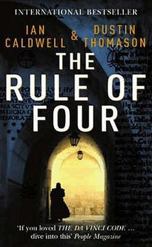 portada the rule of four. ian caldwell & dustin thomason (in English)