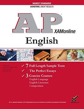 portada AP English: Language, Literature, and Composition Exam, 2018 Edition (College Test Preparation)