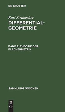 portada Theorie der Flächenmetrik (en Alemán)