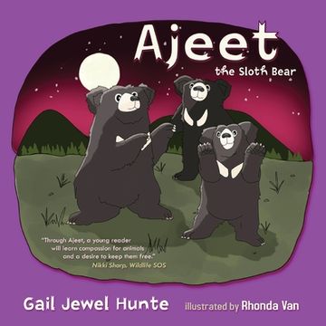portada Ajeet the Sloth Bear (in English)
