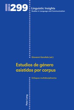 portada Estudios de género asistidos por corpus: Enfoques multidisciplinarios