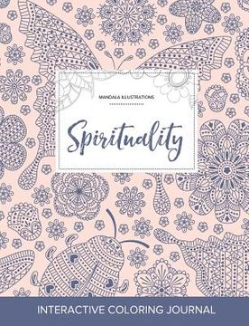 portada Adult Coloring Journal: Spirituality (Mandala Illustrations, Ladybug) (en Inglés)