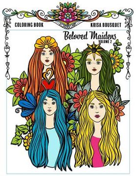 portada Beloved Maidens: Coloring Book (Volume 2) (en Inglés)