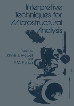 portada Interpretive Techniques for Microstructural Analysis (en Inglés)