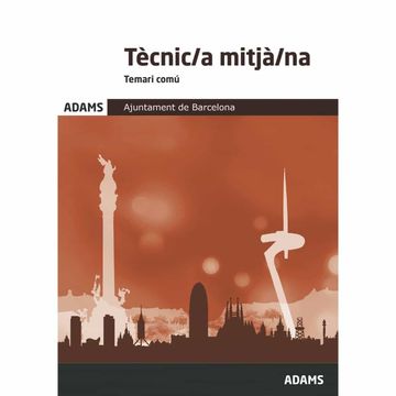 portada Temari Tècnic-A Mitjàn-A. Ajuntament de Barcelona