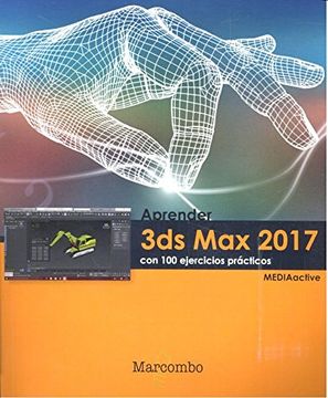 portada Aprender 3ds max 2017 con 100 Ejercicios Practicos