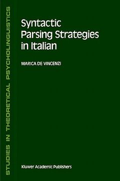 portada syntactic parsing strategies in italian: the minimal chain principle