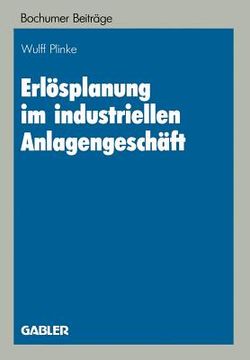 portada Erlösplanung Im Industriellen Anlagengeschäft (in German)