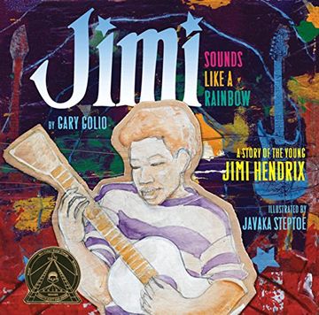 portada Jimi: Sounds Like a Rainbow: A Story of the Young Jimi Hendrix (en Inglés)