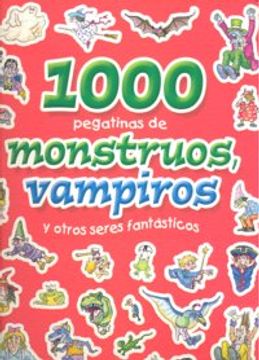 portada 1000 Pegatinas de monstruos, vampiros y otros seres fantásticos
