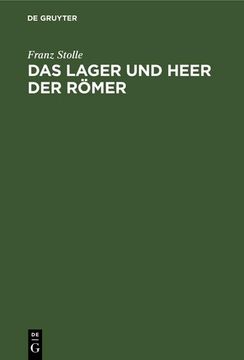 portada Das Lager und Heer der Römer (in German)