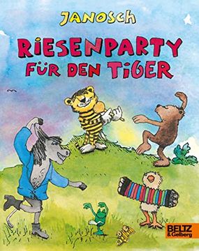 portada Riesenparty für den Tiger: Vierfarbiges Pappbilderbuch