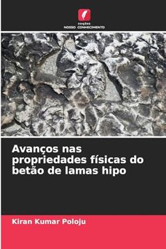 portada Avanços nas Propriedades Físicas do Betão de Lamas Hipo (en Portugués)