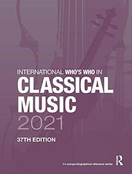 portada International Who'S who in Classical Music 2021 (en Inglés)