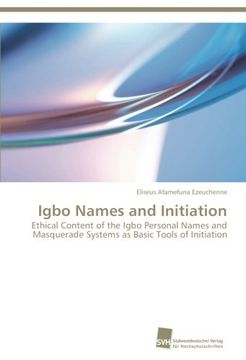 portada Igbo Names and Initiation