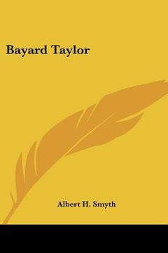 portada bayard taylor (en Inglés)