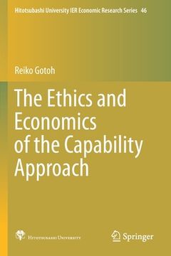 portada The Ethics and Economics of the Capability Approach (in English)
