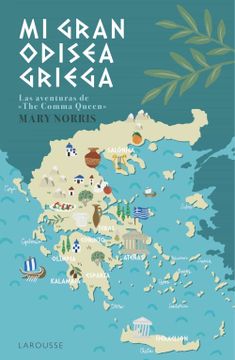 portada Mi Gran Odisea Griega: Las Aventuras de the Comma Queen
