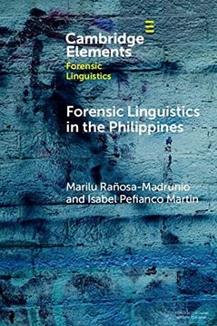 portada Forensic Linguistics in the Philippines: Origins, Developments, and Directions (Elements in Forensic Linguistics) 