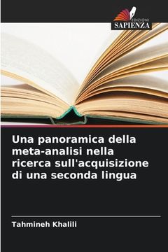 portada Una panoramica della meta-analisi nella ricerca sull'acquisizione di una seconda lingua (en Italiano)