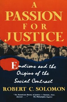 portada a passion for justice: emotions and the origins of the social contract