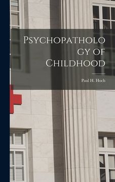 portada Psychopathology of Childhood (en Inglés)