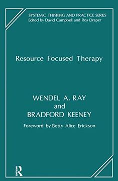 portada Resource Focused Therapy (The Systemic Thinking and Practice Series) (en Inglés)