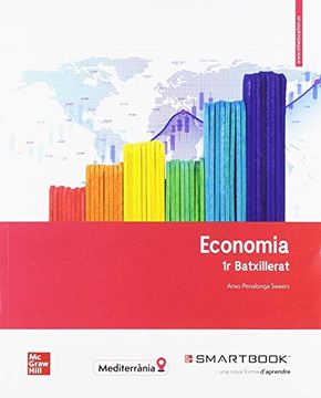 portada Economia 1r Batxillerat med Inclou Codi Smartbook (en Catalá)