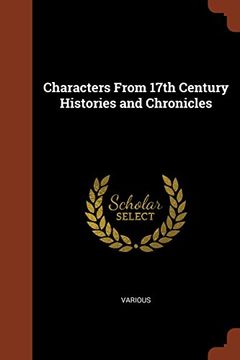 portada Characters From 17th Century Histories and Chronicles