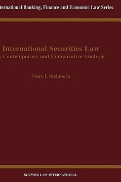 portada international securities law, contemporary & comparative analysis (in English)