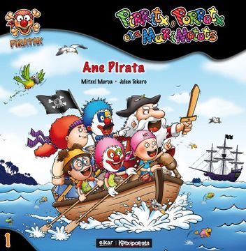 portada Ane Pirata: 1 (Piratak) (in Basque)