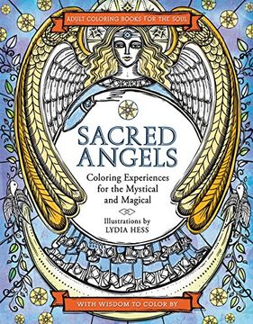 portada Sacred Angels (Coloring Books for the Soul)