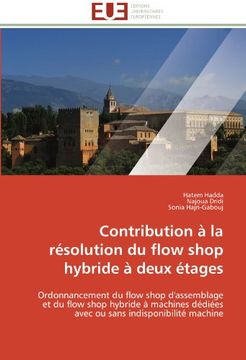 portada Contribution a la Resolution Du Flow Shop Hybride a Deux Etages