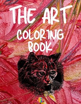 portada The Art Coloring Book: Unique & Beautiful art Coloring Pages (in English)