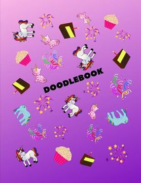 portada Doodlebook: Adorable Unicorn Doodlebook for Girls (C) (en Inglés)