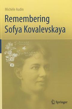 portada remembering sofya kovalevskaya (en Inglés)