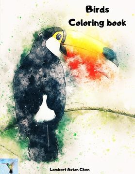 portada Birds Coloring book: A sensational coloring book Beautiful Birds Stress Relieving Bird Designs Developing personal creativity (en Inglés)