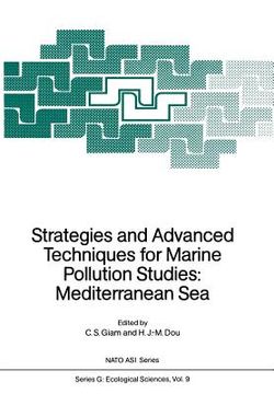 portada strategies and advanced techniques for marine pollution studies: mediterranean sea