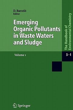 portada emerging organic pollutants in waste waters and sludge (en Inglés)